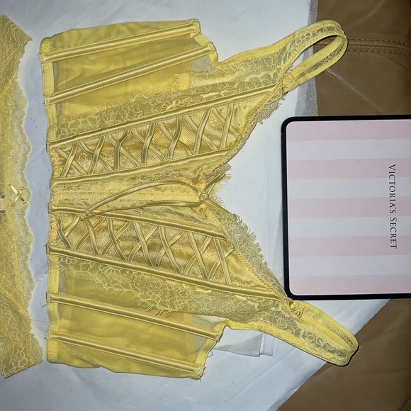 (L) 2pcs Victoria’s Secret Dream Angels set Corset & Cheeky Panty - Picture 9 of 17